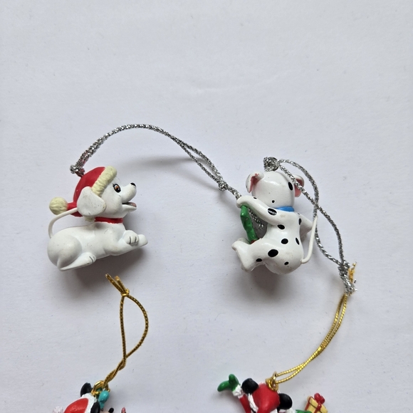 Disney Miniature Christmas Ornaments Vintage 1990s - Picture 7 of 8